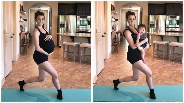 'Prenatal | Baby Carrier BARRE WORKOUT | Baby Barre'