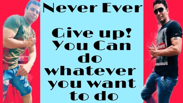 '#Fitness  #Never ever give up!#Be positive #'