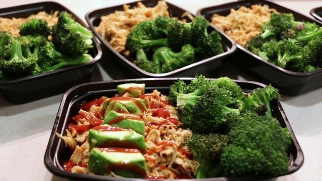 'Easy Cutting Meal Prep - BBQ Shredded Chicken - Fat Burning Meal Prep'