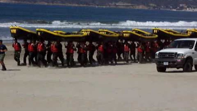 'Coronado Navy SEALs Training BUDs on Beach'