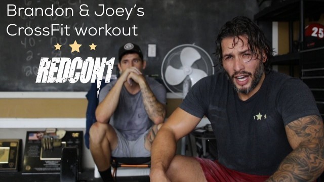 'Navy SEAL Brandon Cruz & Joey CrossFit Workout'