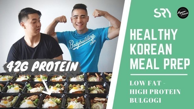 'Korean Meal Prep For Weight Loss | No Sugar Bulgogi (42g Protein) | Healthy Asian Meal Prep Ep 5.'