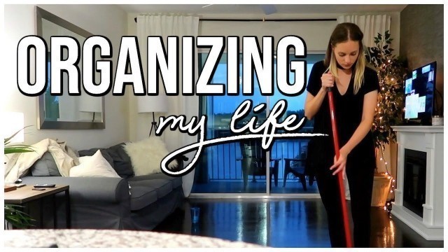 'Organizing My Life | Cleaning, Planning, Organizing | Renee Amberg'