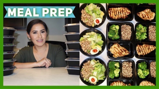 'MEAL PREP Comida Saludable para Toda La Semana|IvonneDiazMakeup'