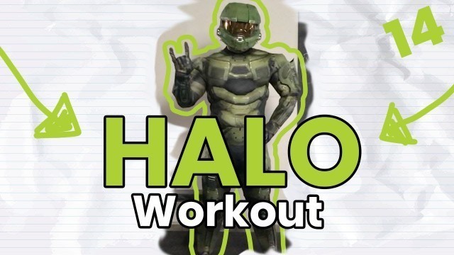 'HALO Workout for Kids at Home (FAMILY FITNESS) ColorFit Workouts # BB14'