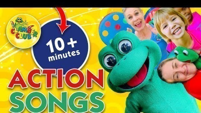 'Medley of Kids Action Songs! 10+ minutes of active Clamber Club fitness fun!'