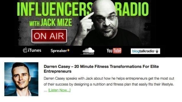 'Darren Casey – 20 Minute Fitness Transformations For Elite Entrepreneurs'