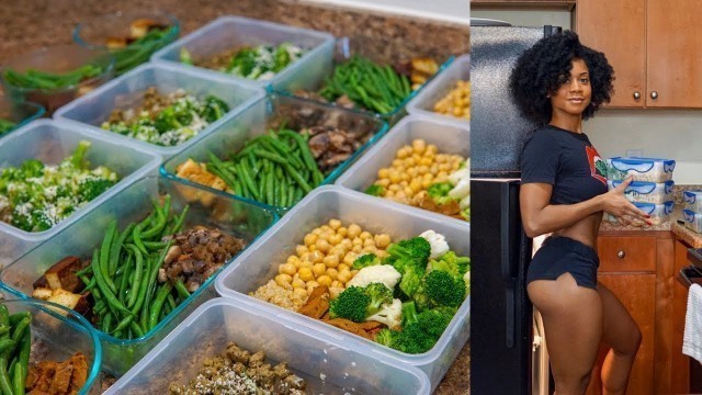 '7 Day Vegan Meal Prep| 2019 Get Fit Challenge'