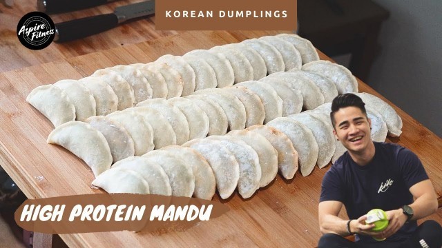 'Healthy Dumpling Recipe | Korean Dumplings (만두) | Healthy Asian Meal Prep Ep 14.'