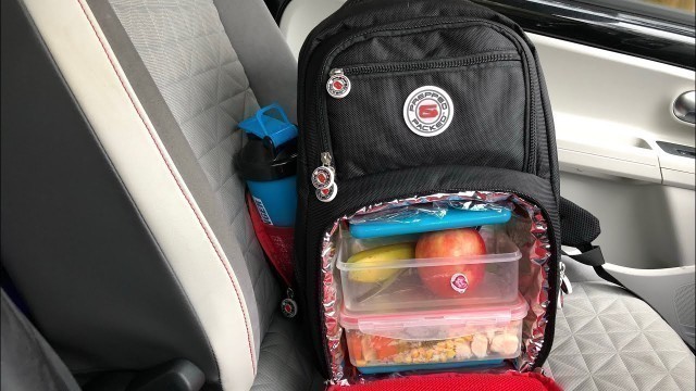 'Prepped and Packed backpack review | MEAL PREP BAG'