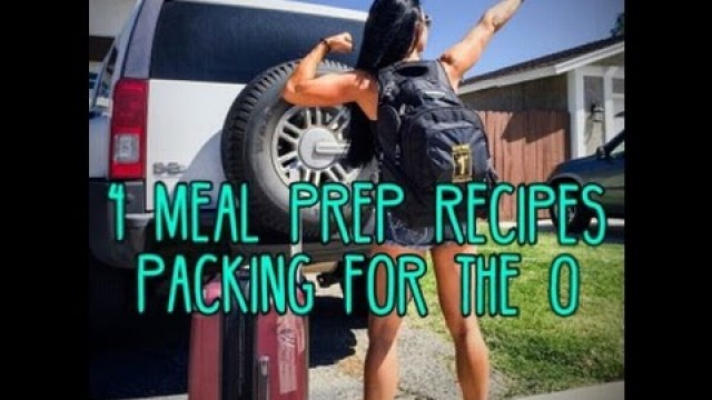 'Olympia 2015 Meal Prep: 4 Meal Prep Recipes & Glute/Booty Workout'