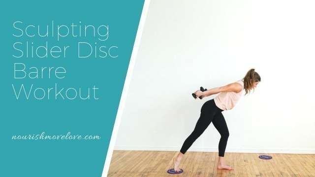 'Sculpting Glider Disc Barre Workout'