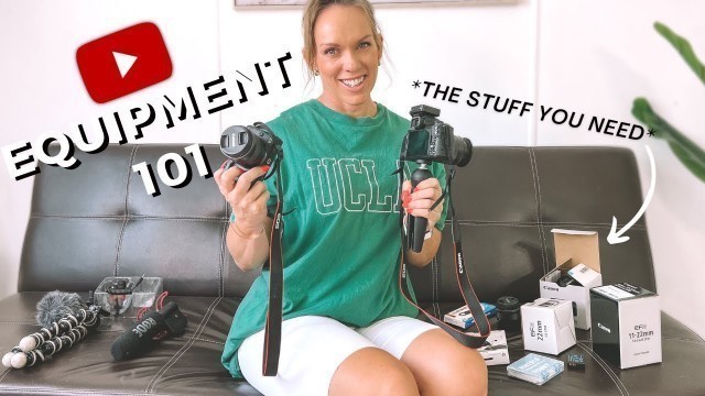 'My YouTube Equipment For Making Fitness Content (Camera, Audio, Lighting & More...)'