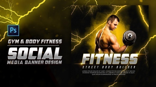 'Fitness social media banner design | GDDS Ltd'