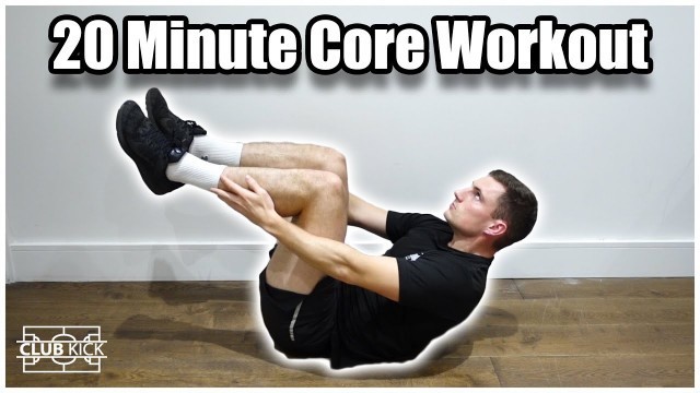 '20 Minute Core Workout For Football Players | Strength & Conditioning Training To Build Stronger Abs'