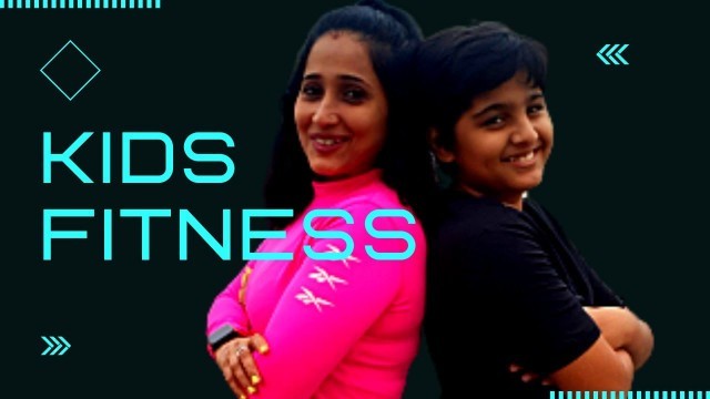 'Strength training:OK for kids? kids fitness | Tween and teen workout | Teen and kids home workout'