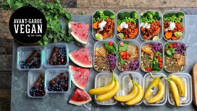 'HIGH PROTEIN VEGAN MEAL PREP'