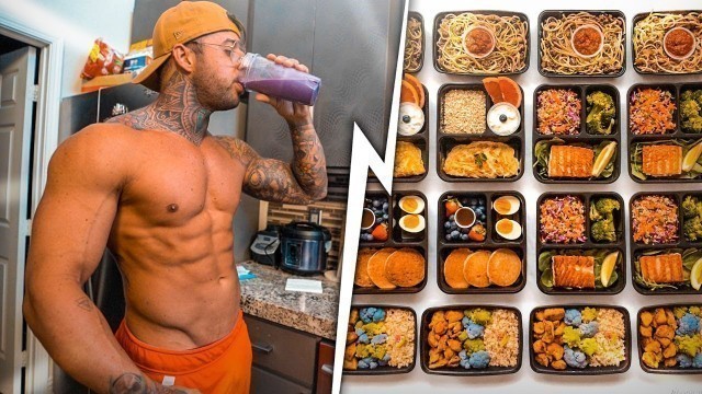 '2500 CALORIE MEAL PREP para bajar de 9% Grasa | LLADOS FITNESS'