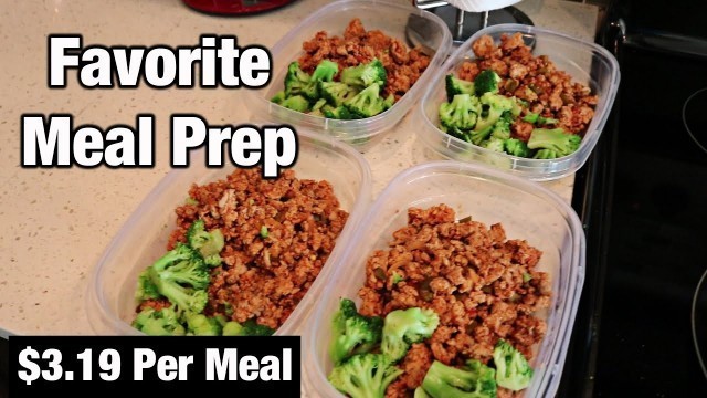 'Easy ground turkey meal prep ($3.19 per meal)'