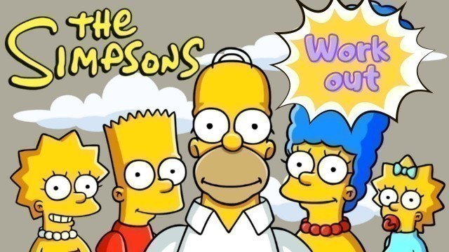 'THE SIMPSONS FITNESS/PE At Home EXERCISE for KIDS/THİS OR THAT WORKOUT/THE SIMPSONS WORKOUT'