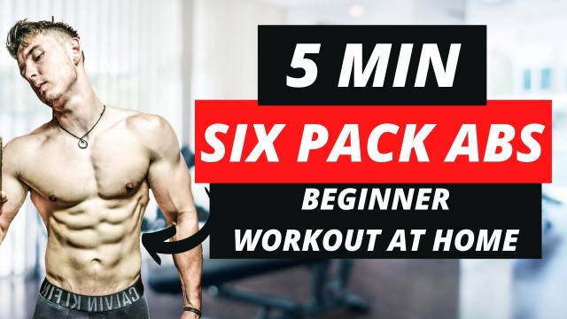 '5 MIN ABS WORKOUT | FAST, EFFECTIVE, BEGINNER FRIENDLY'