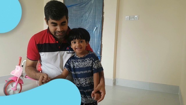 'Taekwondo kids fitness training with Onion || kicking Technique with full of fun 2nd Part'