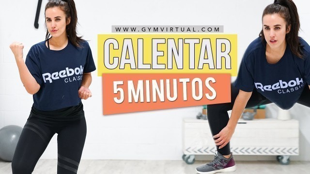 'Calentar con 5 minutos de cardio | IDEAL PARA ANTES DE ENTRENAR'