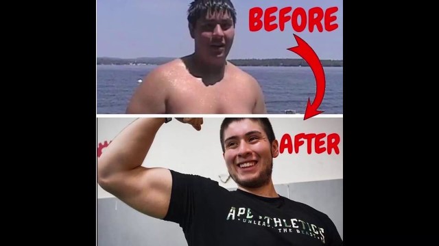 'Fat Chubby To FIT Muscular Amazing Body Transformations   Fitness Motivation'