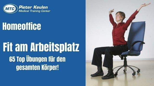 'Fit am Arbeitsplatz / Homeoffice - 65 Topübungen um Fit zu bleiben'