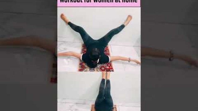 'WomenFitness at home workout#Motivational yoga #Girls fitness￼#chinno37 #shorts #youtubeshort #'