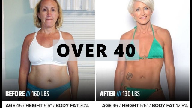 'WEIGHT LOSS BEFORE AND AFTER COMPILATION | Over 40 body transformations'