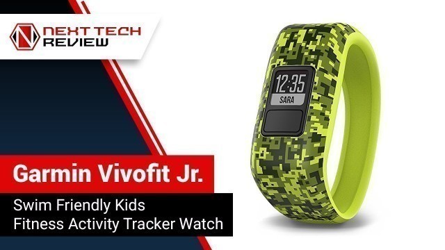 'Garmin Vivofit Jr  Swim Friendly Kids Fitness Activity Tracker Watch Product Review  – NTR'