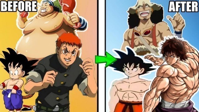 'The Most Realistic Fitness Transformations In Anime'