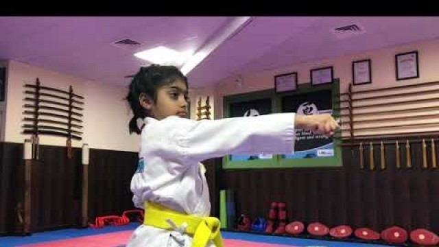 'KIDS FITNESS WORK OUT - XEINA SAMI - INTERNATIONAL KARATE CENTRE - AL NAHDA - SHARJAH'