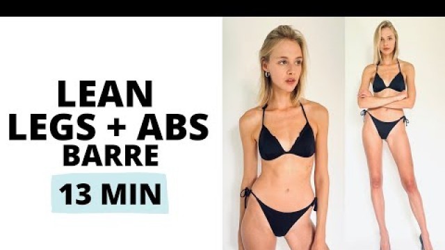 'Lean Legs and Model Abs Barre Workout / Nina Dapper'