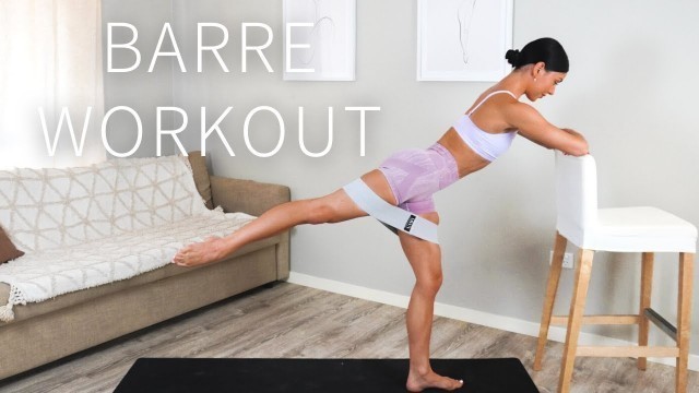 '35 MIN FULL BODY BARRE || At-Home Sculpting Workout'