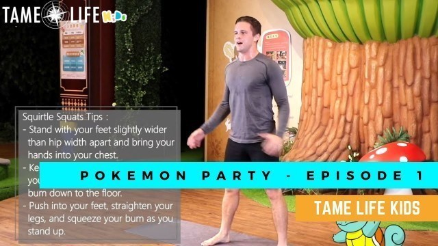 'Pokemon Fitness Home Workout for Kids'