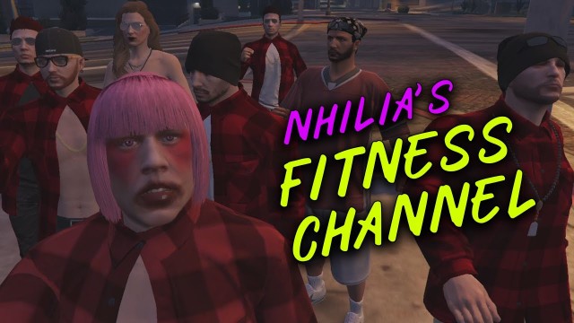 'NHILIA\'S FITNESS CHANNEL WITH GANG GANG | GTA V Roleplay'