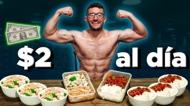 'GANA MASA MUSCULAR CON $2 DÓLARES AL DÍA  - [MEAL PREP SEMANAL] **menos de $10 en total**'