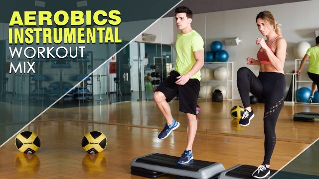 'Aerobics Instrumental Workout | High Energy Cardio Gym Mix For Fitness | Exercise Music 2020'