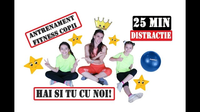 'Antrenament copii fitness | kids workout | Delia Lacataru'