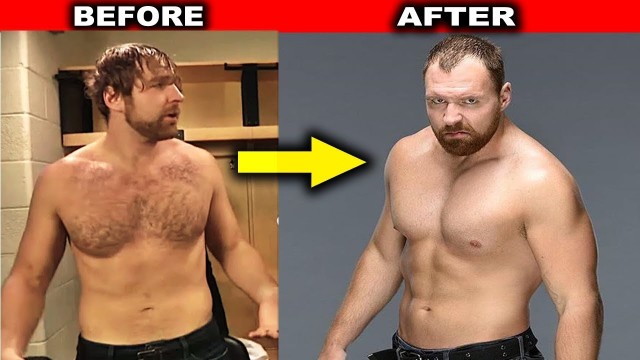 '10 Amazing WWE Body Transformations - Dean Ambrose, Undertaker & more'