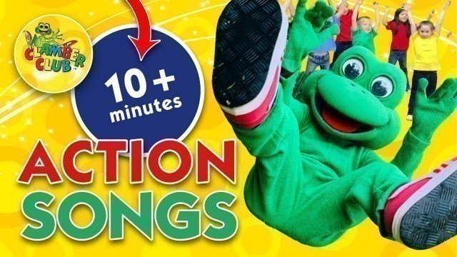 'Kids Action Songs! Medley 10+ minutes of active Clamber Club fitness fun!'