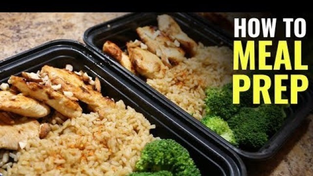 'HOW TO MEAL PREP | UNDER 30 MINUTES & DELICIOUS'