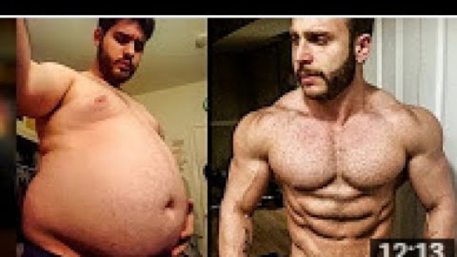 'Crazy Fat To Strong Body Transformations! Men Before & After New Year 2017'