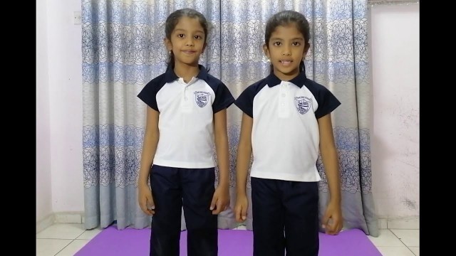 'WORLD FITNESS DAY | Kids Daily Exercise | Warm Up Exercise | Kids yoga Aadrika & Aadvika'