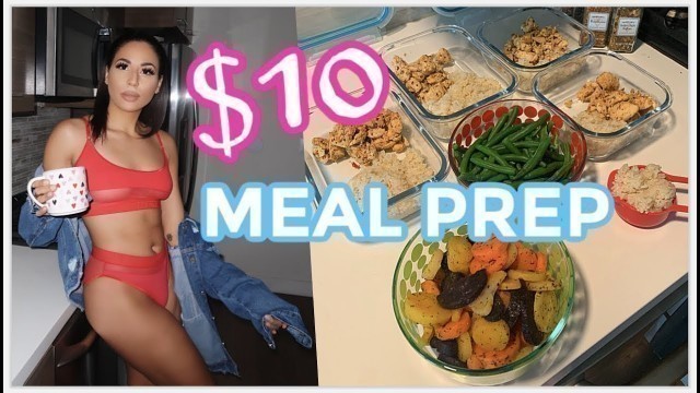 'LAZY Meal Prep Under $10 For Weight Loss'