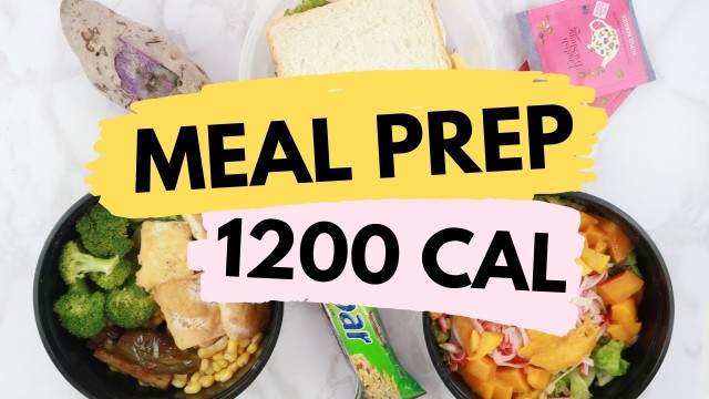 'EASY & AFFORDABLE MEAL PREP (Philippines) | 1200 Calories | Tips for EFFECTIVE DIET PLAN'