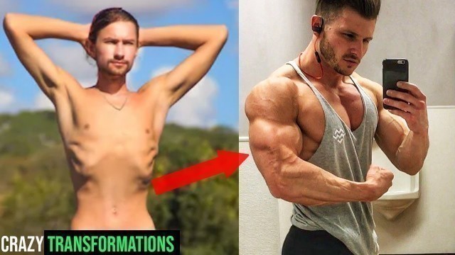 'Crazy Transformations From Skinny To Fit l Fitness Body transformation l Motivation!'