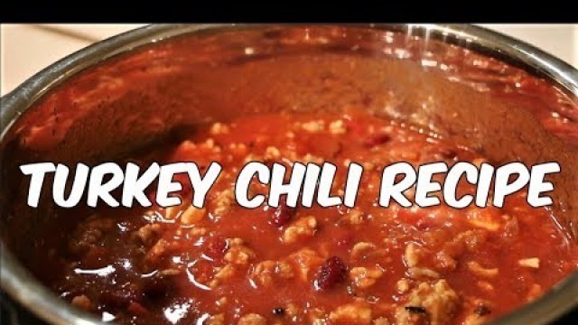 'Healthy Turkey Chili Recipe - Meal Prep'